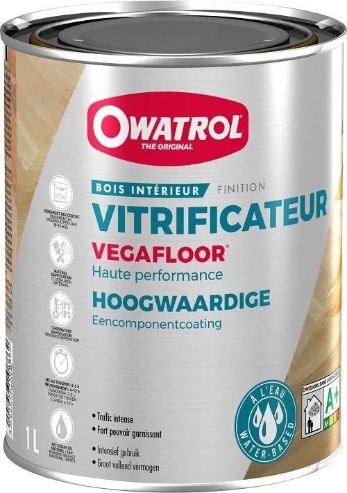 Vegafloor - barniz pu incoloro - owatrol pro - 5 l