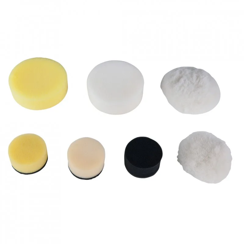 Ks tools tampons de nettoyage blanc, ø 85,0mm, pack de 5