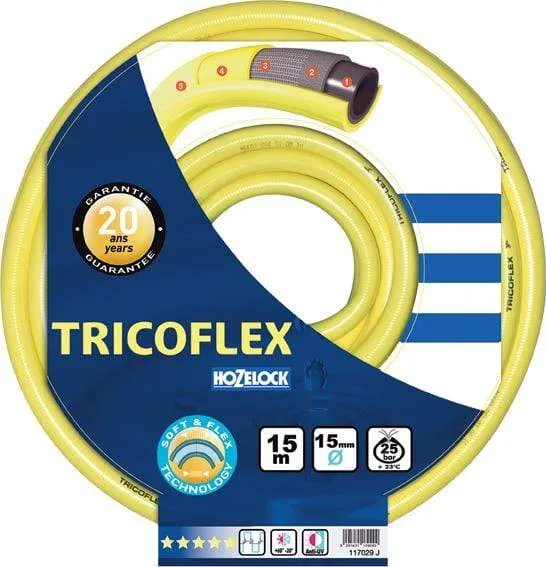 Hozelock manguera de jardin tricoflex 25mm / 25m