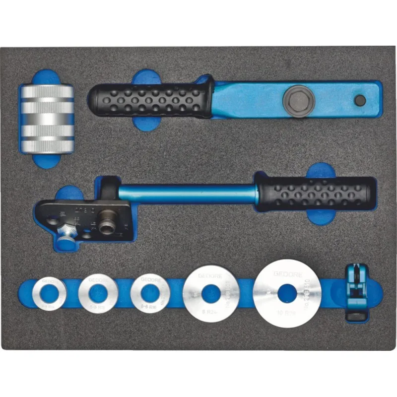 Gedore 1101-278501 jeu de cintreuses manuelles pour tubes 3-10mm dans