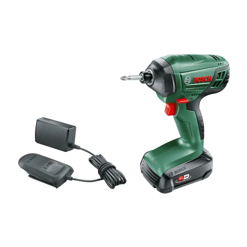 Taladro de impacto de la batería de 18v advancedimpactodrive 18 | 1 x batería 1.5 ah