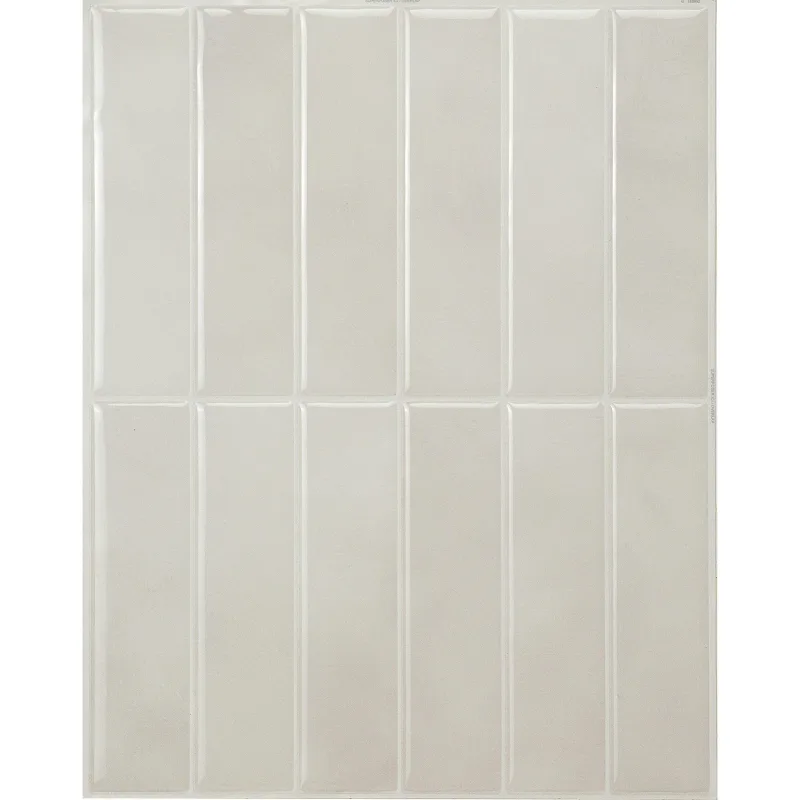 Pegatina mosaico blanco smart tiles morocco essaquira de 22x22cm