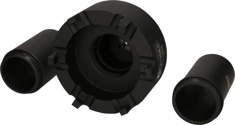 Ks tools jeu de clés d'écrous à encoches avec 2 tubes de guidage pour