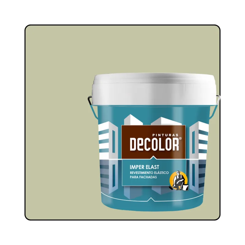 Revestimiento impermeabilizante elástico. imper-elast cuero. 15 lt