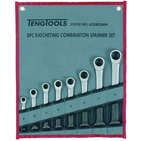 Llaves combinadas con carraca reversible 6512rsmm