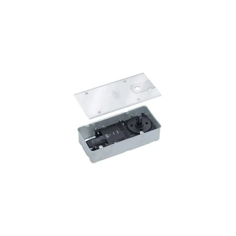 Cierrapuertas suelo 7100 mab mm 222x55x105 placa inox forza 1