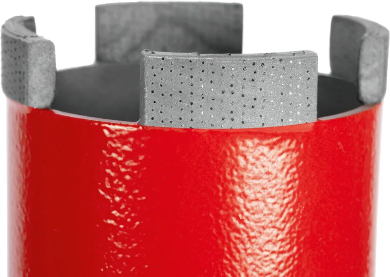 Broca de diamante dx high speed dry conexión 1,1/4 unc - 132 mm