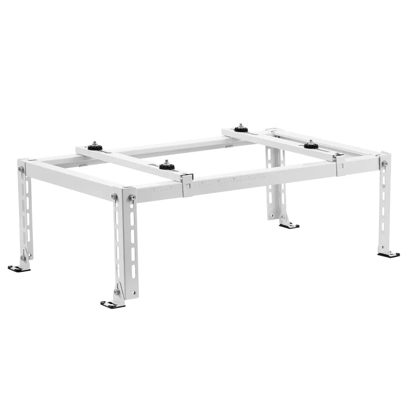Soporte suelo ajustable anti-vibración para mini-split 9 000-24 000 btu, bomba de calor, base robusta para aire acondicionado, carga máx 250 kg vevor