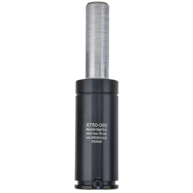 Cilindro mini de gas nitrógeno comprimido sp con vástago de pistón serie 750 para troquelado (yx750-032)