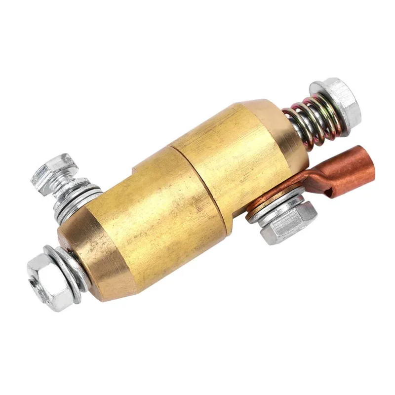 Abrazadera de soldadura herramientas de soldadura a tierra giratorias 360° sin bobinado accesorios de latón