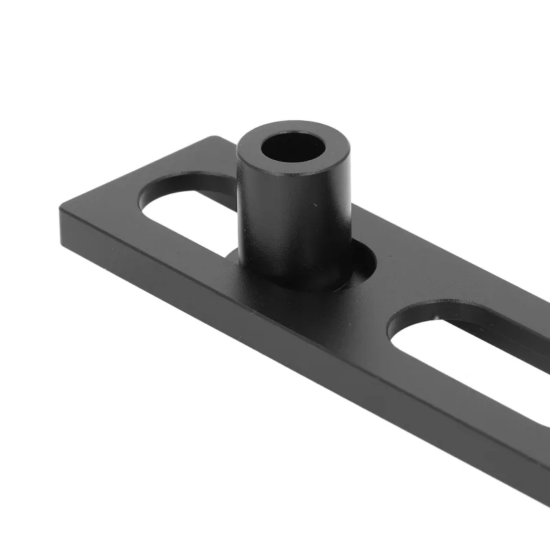 Juego de topes para banco de trabajo de aleación de aluminio de alta resistencia para cepillado de carpintería, tablero de tope para fresado, corte y