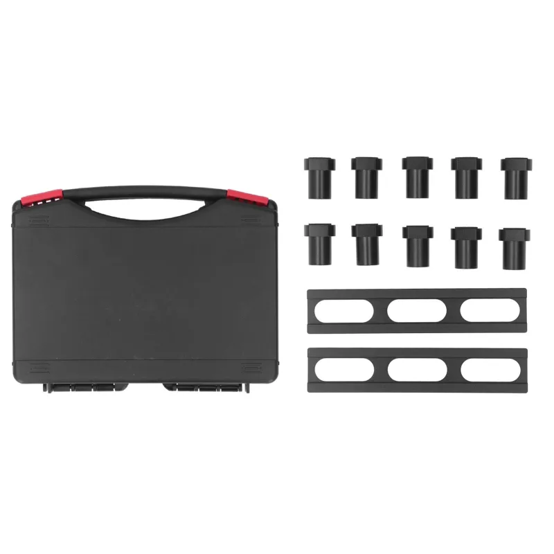 Juego de topes para banco de trabajo de aleación de aluminio de alta resistencia para cepillado de carpintería, tabla de fresado, corte y rectificado,