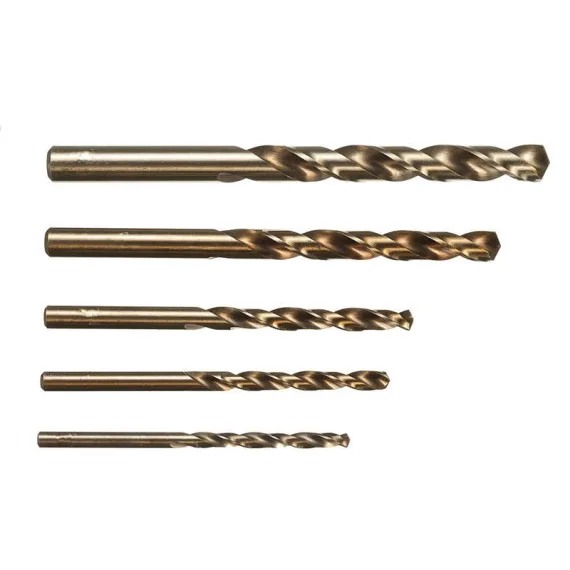 Brocas de cobalto hss-co5% din 388 - 5 unidades