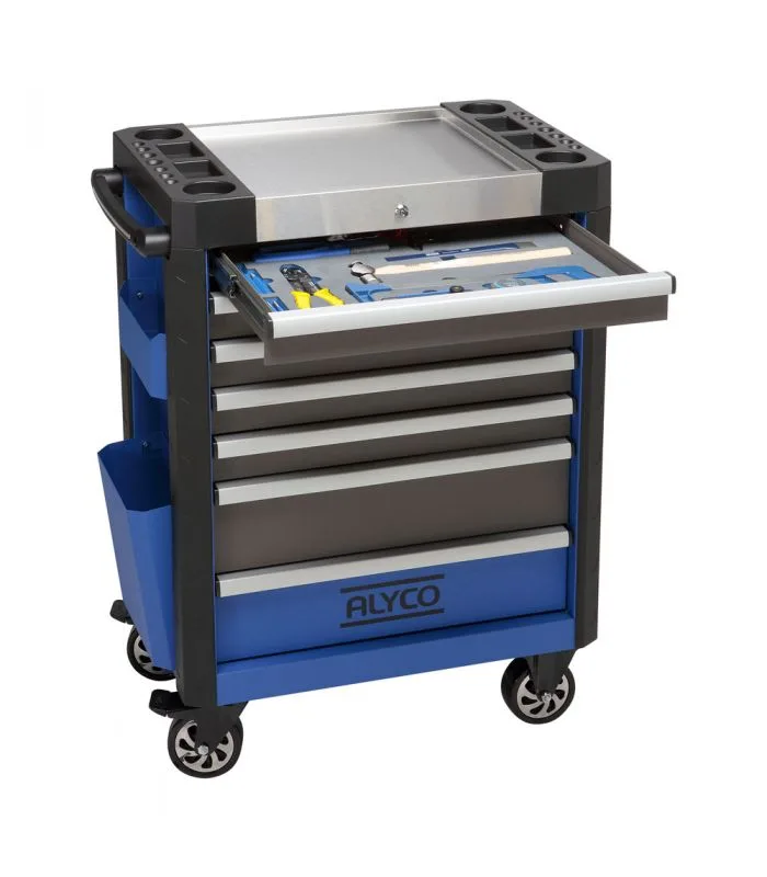 Carro 7 cajones reforzado basica marca alyco