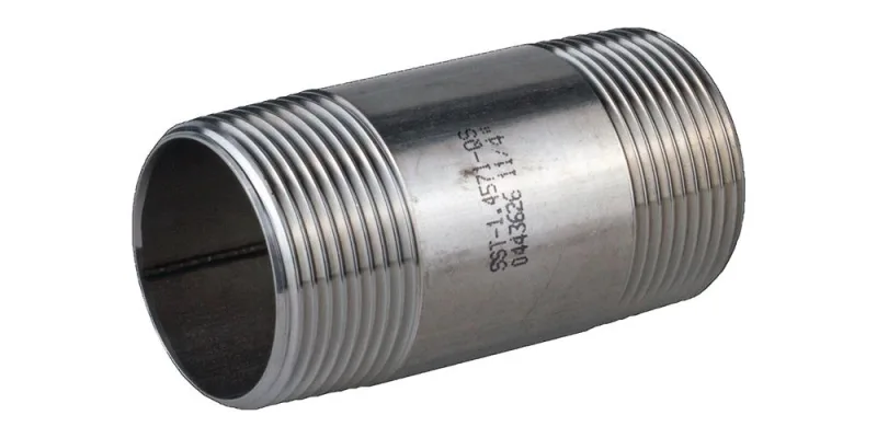 Springer embout double de tuyau en 10226-1 nps=2 po. 31004 l 100 mm