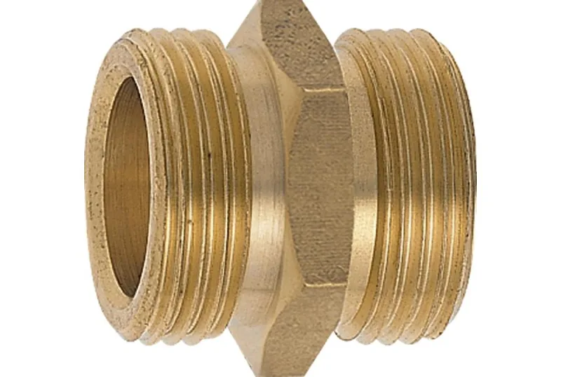 Geka raccord fileté laiton filetage extérieur 1 x 1 1/4 po.