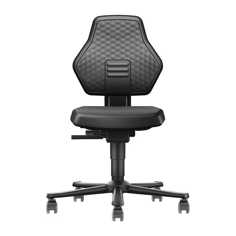 Bimos chaise d’atelier pivotante air flow rouleaux rembourrage simili