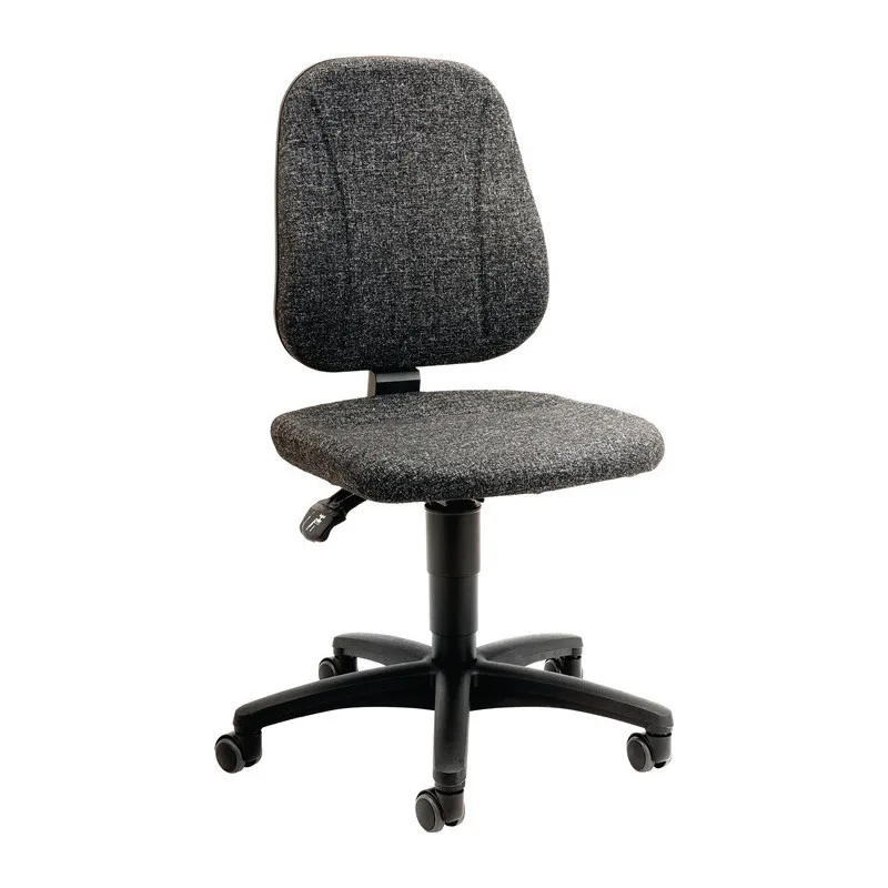 Bimos chaise d’atelier pivotante unitec rouleaux rembourrage tissu