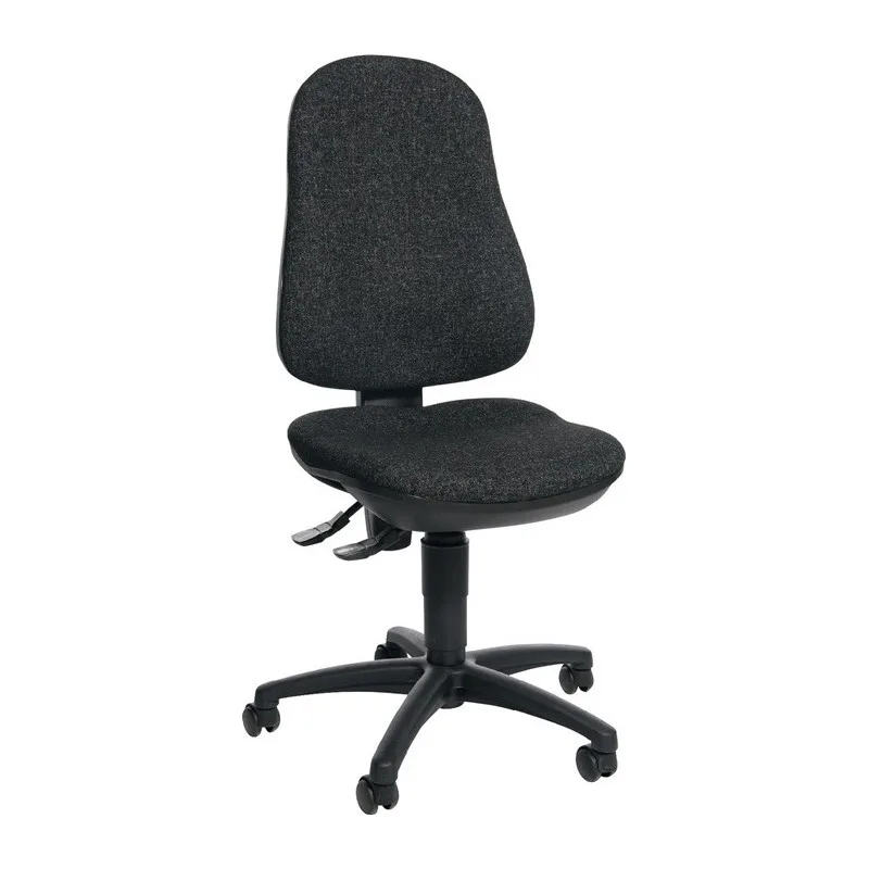Topstar chaise de bureau pivotante avec contact permanent anthracite