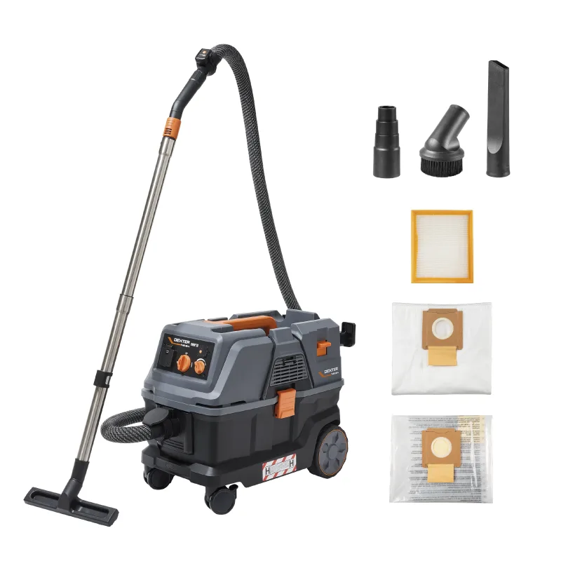 Aspirador industrial dexter pro, depósito 30l y 1500 w