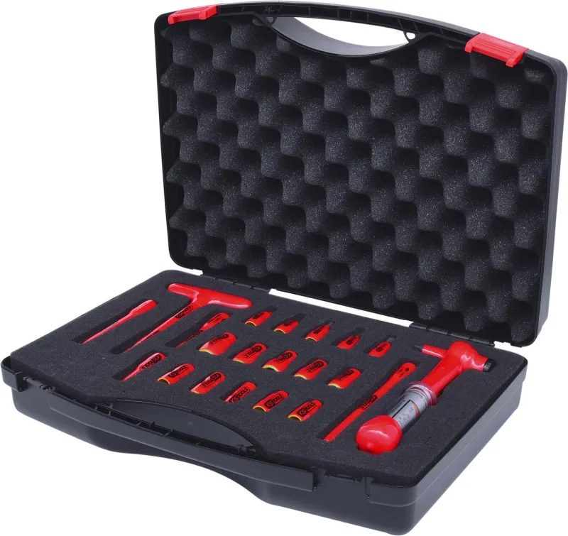 Ks tools 1/4 coffret de douilles isolées, 21 pcs