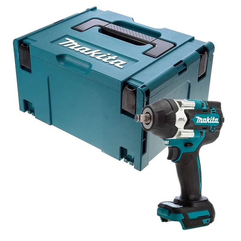 Llave de impacto li-ion 18 v 700 nm - makita - sin batería ni cargador - makpac - dtw700zj