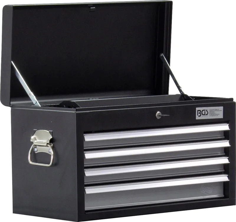 Caja de herramientas para carro de taller | 4 cajones | vacío