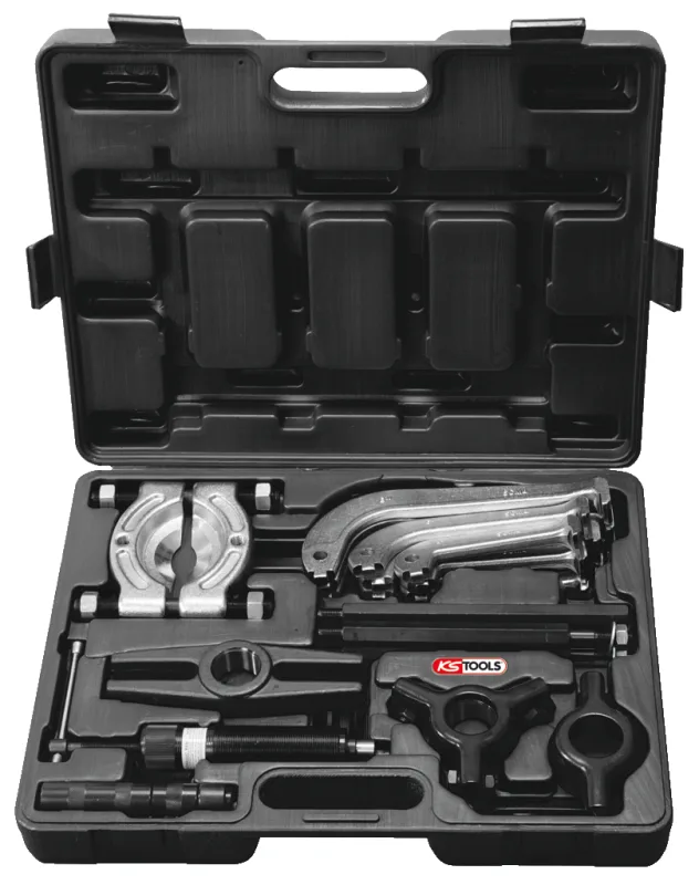 Ks tools coffret d'extracteurs hydrauliques universels à 2 et 3