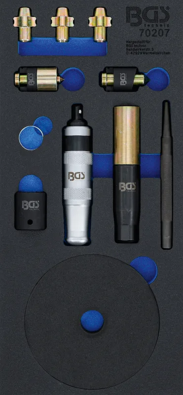 Bandeja para carro 1/3: juego de desmontaje de tornillos antirrobo | universal