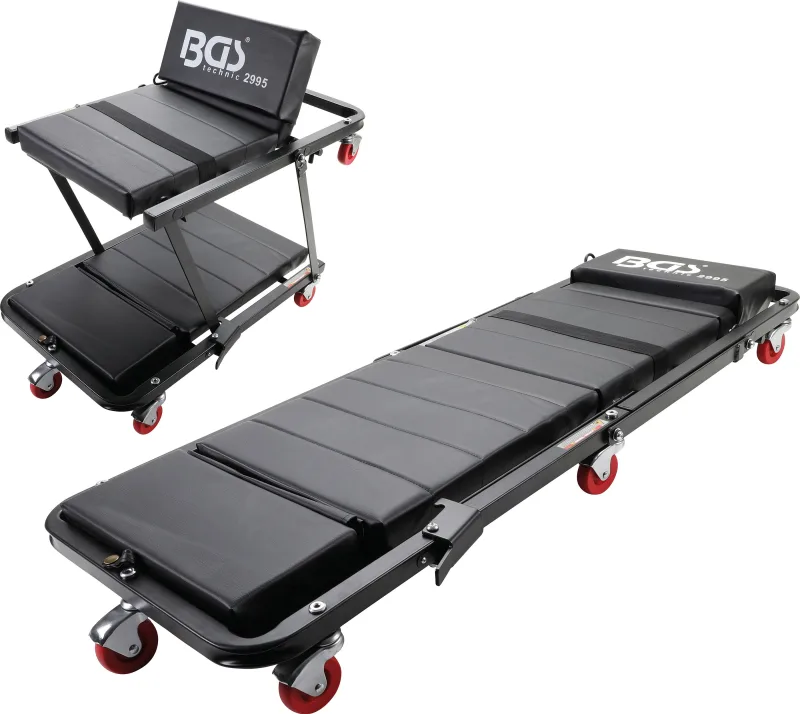 Camilla/taburete de mecánico