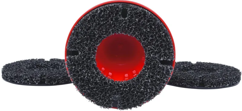 Ks tools jeu pour poncer les moyeux, ø 160 mm, ø intérieur 75 mm, 4