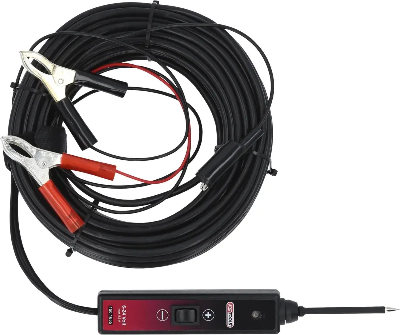 Ks tools testeur 6 - 24 v avec 25 mètres de câble