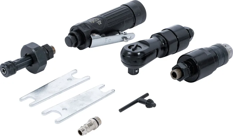 Multi-herramienta neumática con 3 cabezas intercambiables