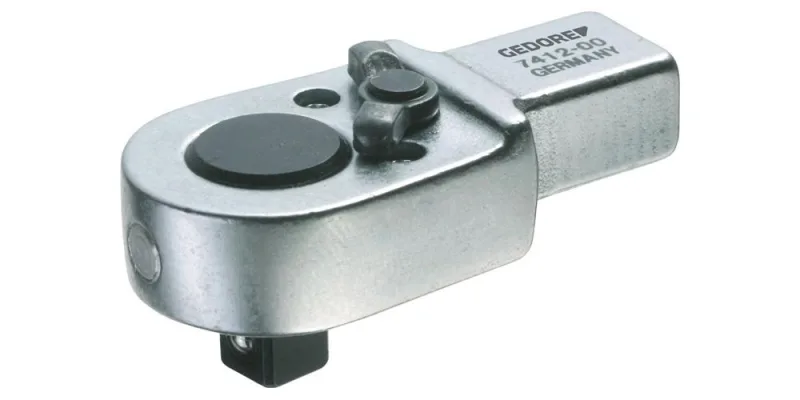 Gedore embout à cliquet réversible 7412-00 1/4 po. 9 x 12 mm acier cv