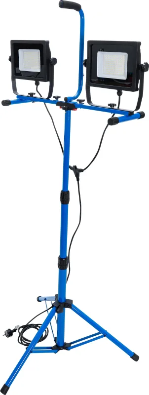Lámpara de trabajo led duo-smd | con trípode | 2 x 70 w