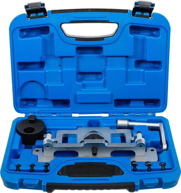 Juego de herramientas para montaje de cadenas de distribución | para motor mercedes-benz 651 | 10 piezas