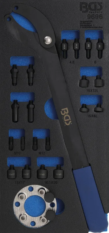 Bandeja para carro 1/3: juego de amarre de poleas de árbol de levas | para vag