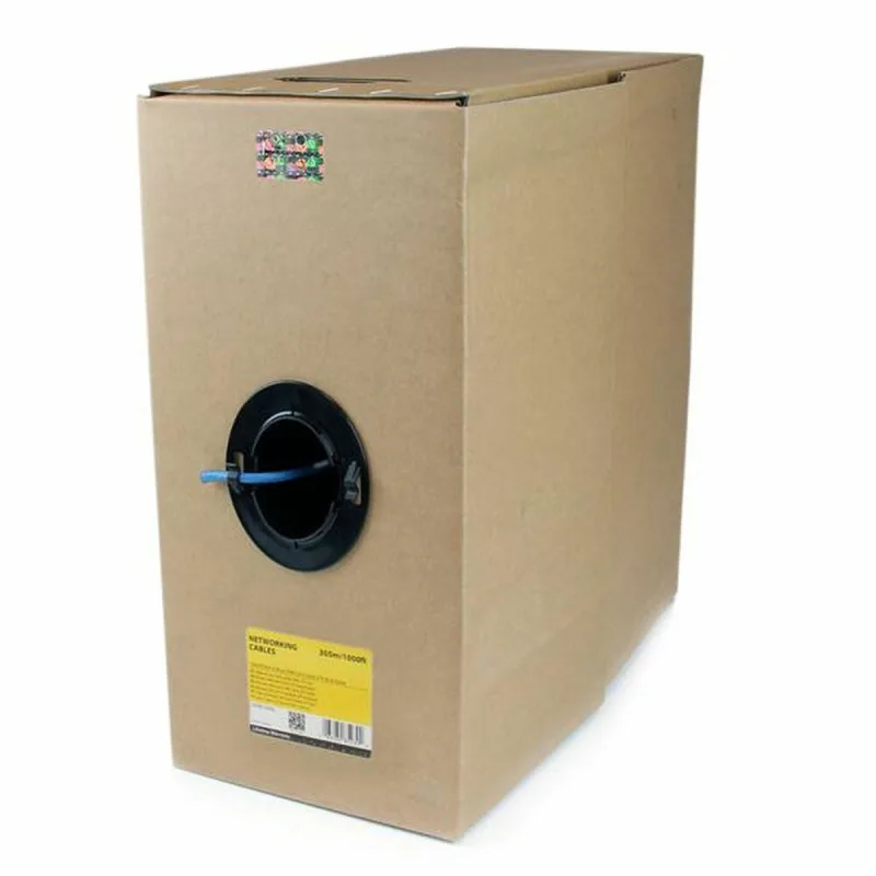 Cable de red rígido utp categoría 6 startech wir6cmrbl 304 m