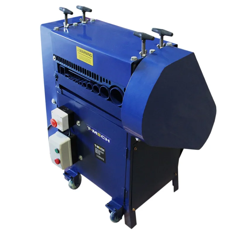 Máquina pelacables 1,5-55mm máquina peladora de cables 380w cortador automático de cables industrial 30m / minuto