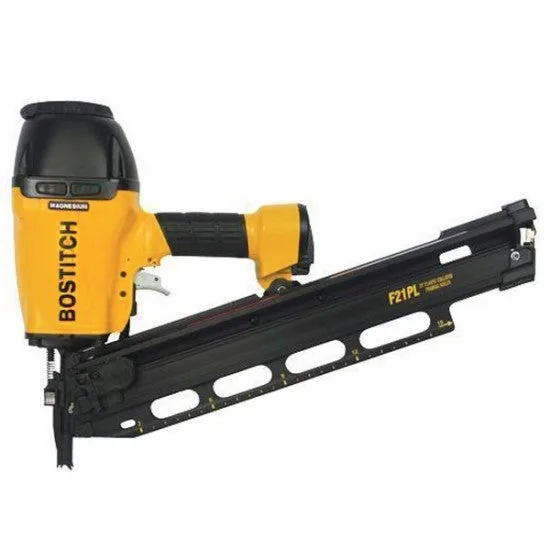 Bostitch f 21 pl - e 21° cloueur pneumatique 2 en 1 avec boîtier en plastique