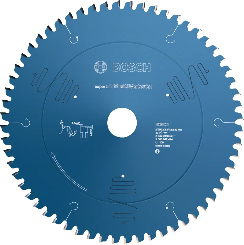 Expert para hoja de sierra circular multi material ø30mm - 216 x 30 x 2,4 mm, 64 - 2 608 642 493