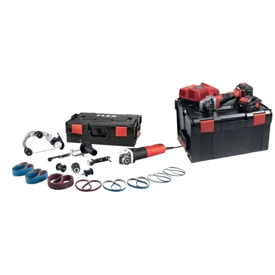 Ponceuse à bande trinoxflex 18,0 v bre 8-4 inox set+bme 18.0-ec flex - 505927