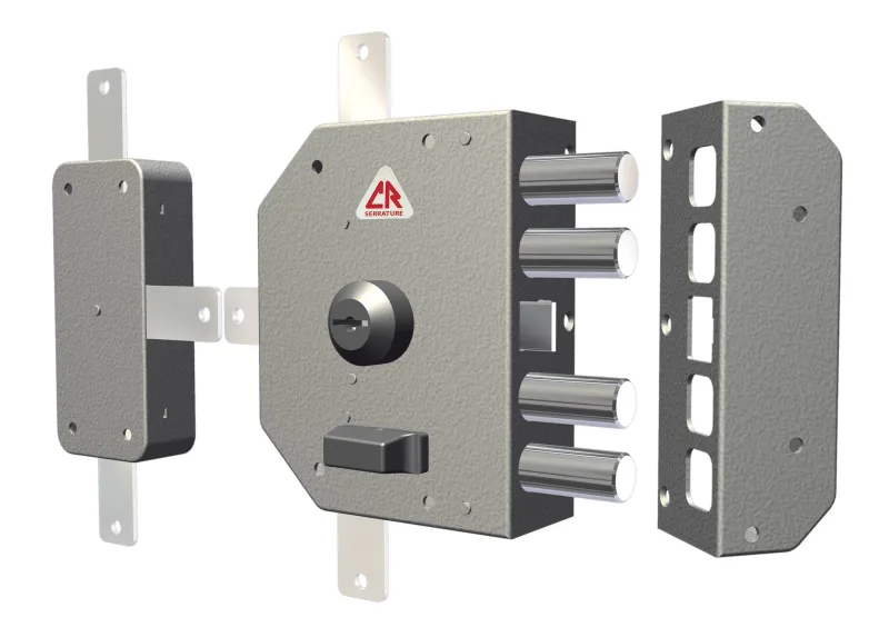 Cr 3350 cerradura de seguridad con llave derecha