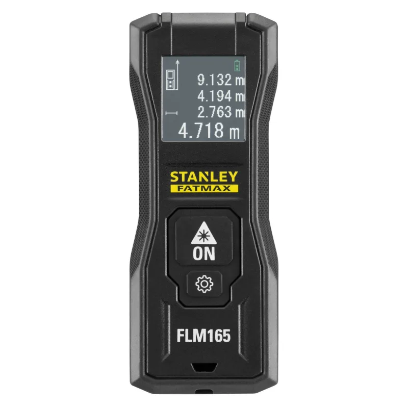 Stanley fatmax fmht77165-0 telémetro medidor láser de distancias negro 50 m