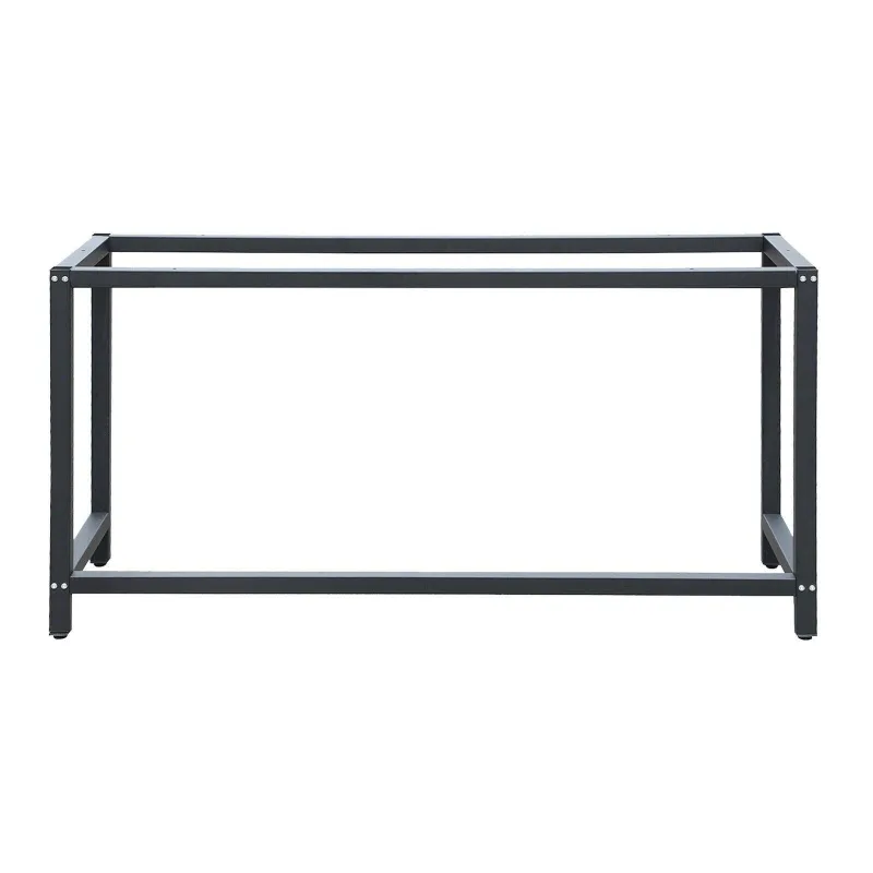 Banco de trabajo con estructura fija de 125 cm mesa de trabajo soporte de taller 16_0002151