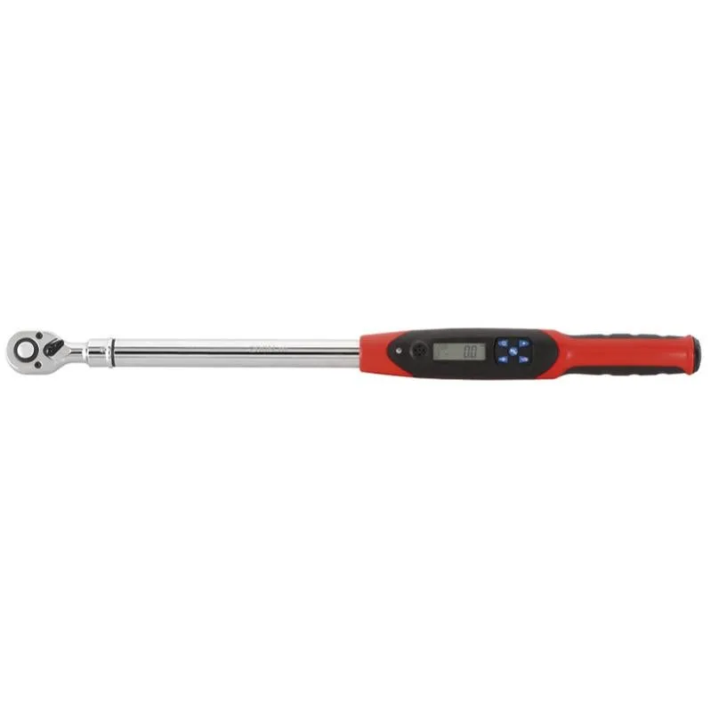 Llave dinamometrica digital para verificar el par de apriete fervi 0806/200