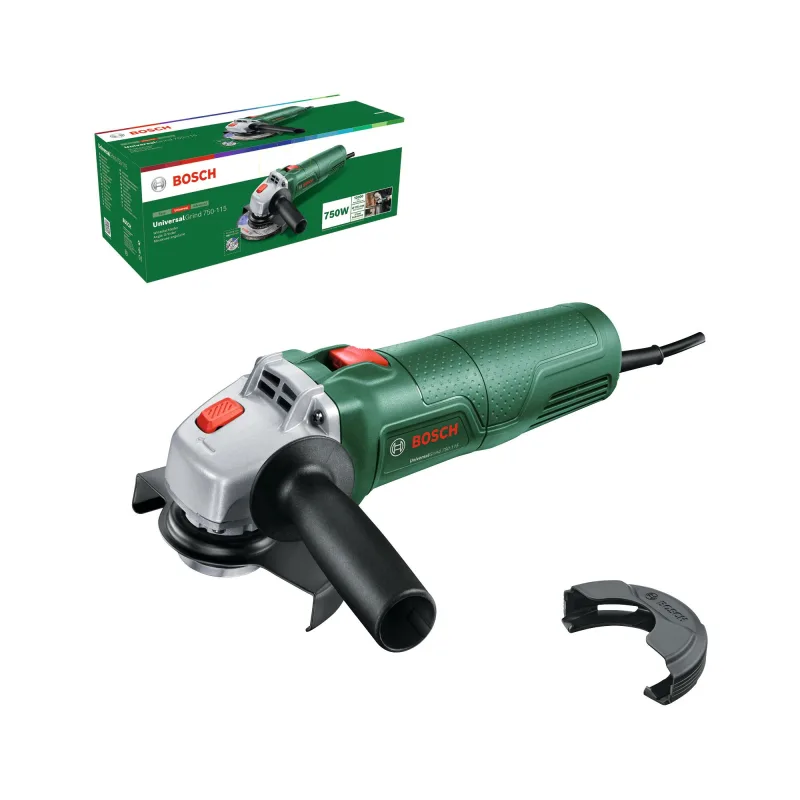 Amoladora cable bosch pws 750w - disco 115 mm