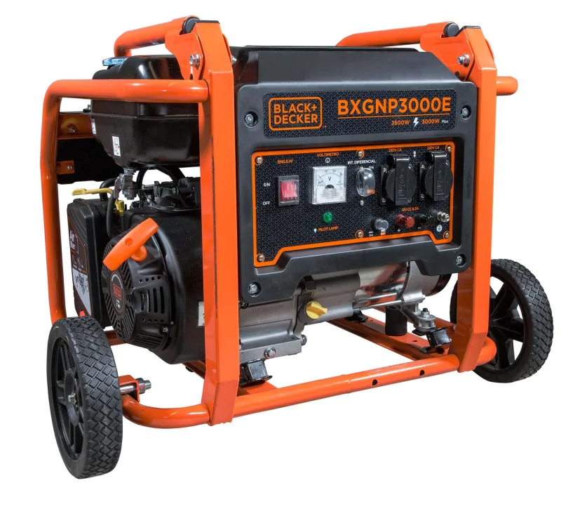 Generador gasolina black+decker 3000w
