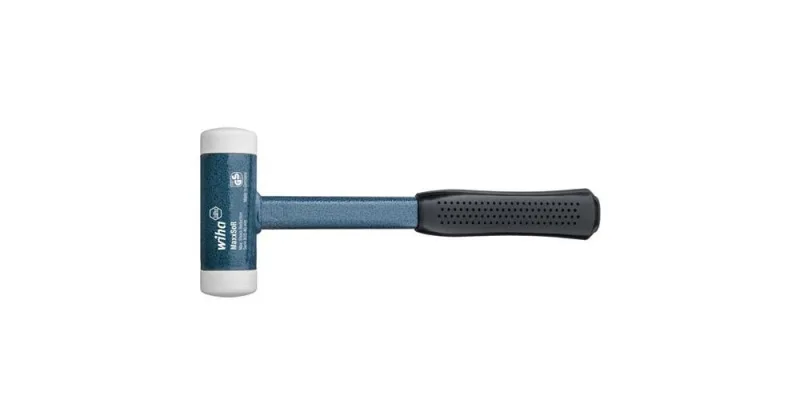 Wiha massette sans rebond avec embouts très durs avec manche en tube