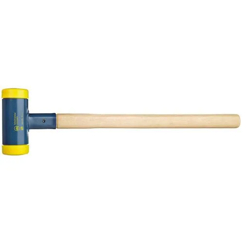 Wiha masse sans rebond, mi-dur avec manche en hickory, embout de